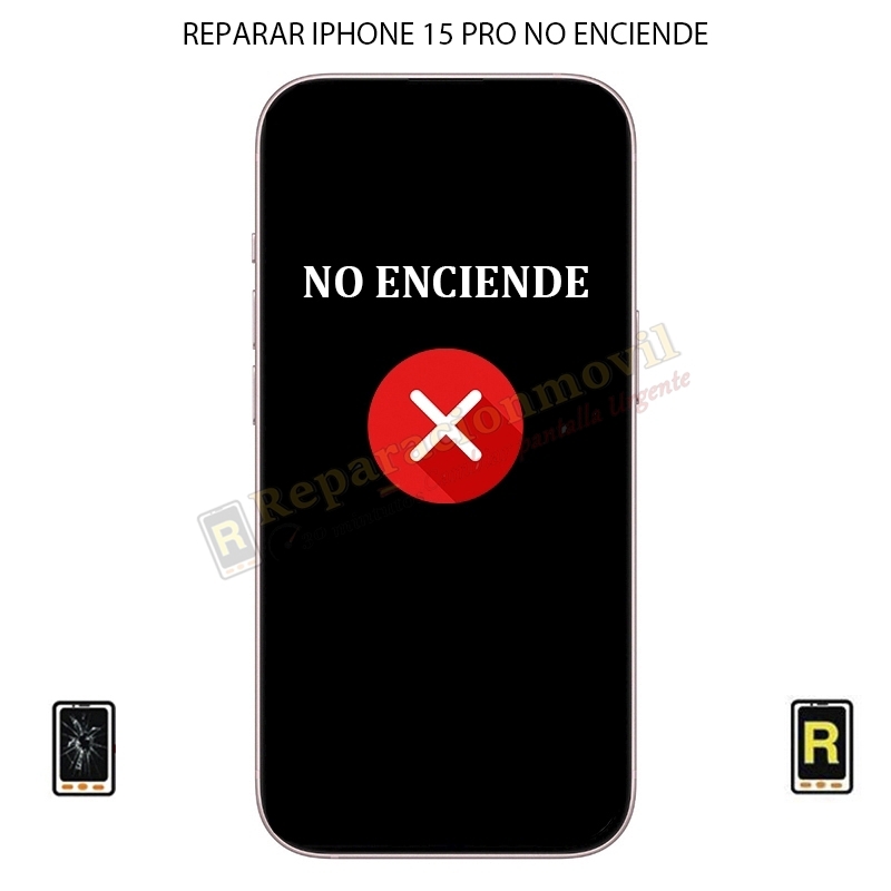 Reparar iPhone 15 Pro No Enciende