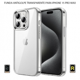 Funda Antigolpe Transparente iPhone 15 Pro Max