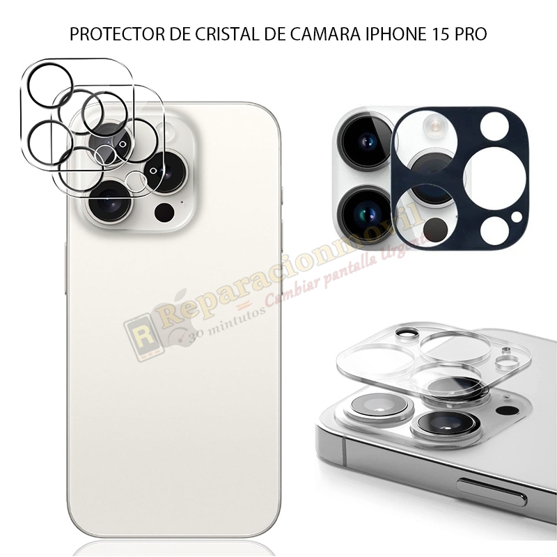 Protector Camara Trasera Para iPhone 15 Pro / 15 Pro Max