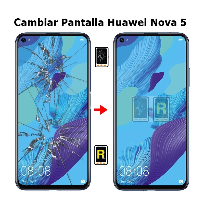 Cambiar Pantalla Huawei Nova 5 SEA-AL10