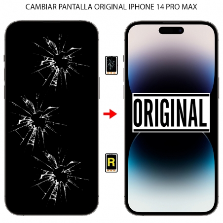 Cambiar Pantalla iPhone 14 Pro Max Original