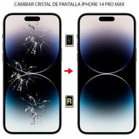 Cambiar Cristal De Pantalla iPhone 14 Pro Max