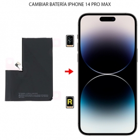 Cambiar Batería iPhone 14 Pro Max