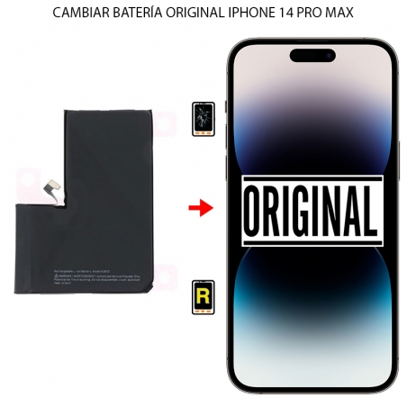 Cambiar Batería iPhone 14 Pro Max Original