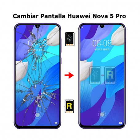 Cambiar Pantalla Huawei Nova 5 Pro SEA-AL00