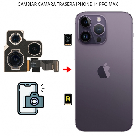 Cambiar Cámara Trasera iPhone 14 Pro Max