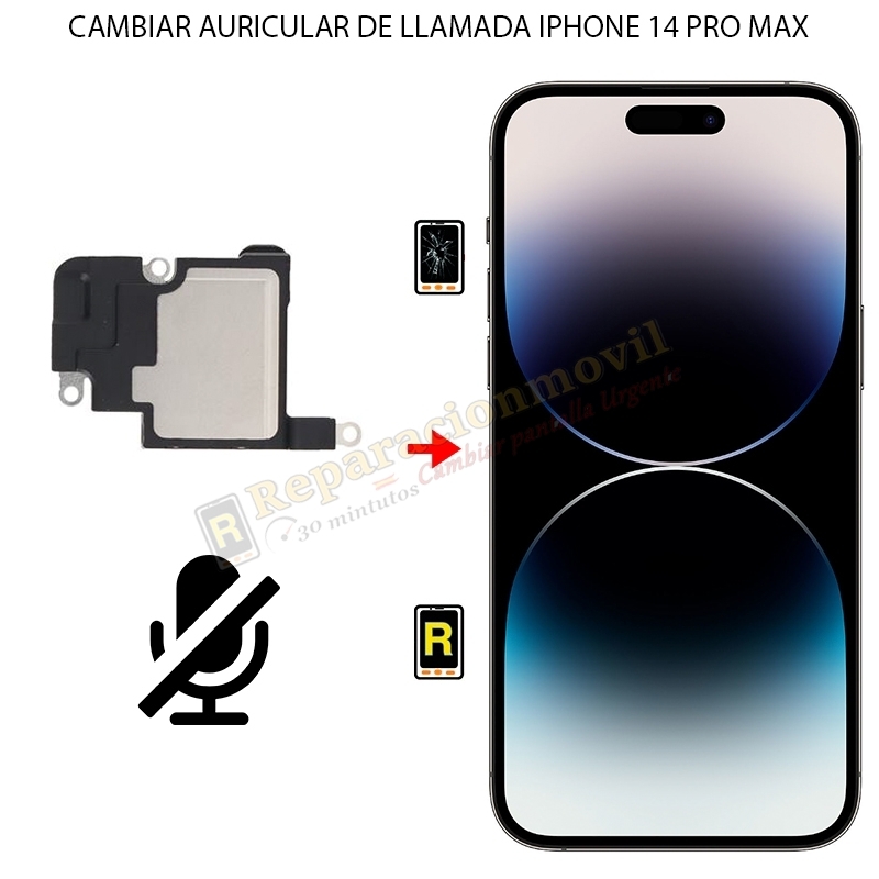 Cambiar Auricular De Llamada iPhone 14 Pro Max