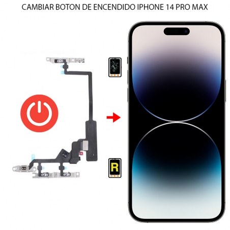 Cambiar Botón De Encendido iPhone 14 Pro Max
