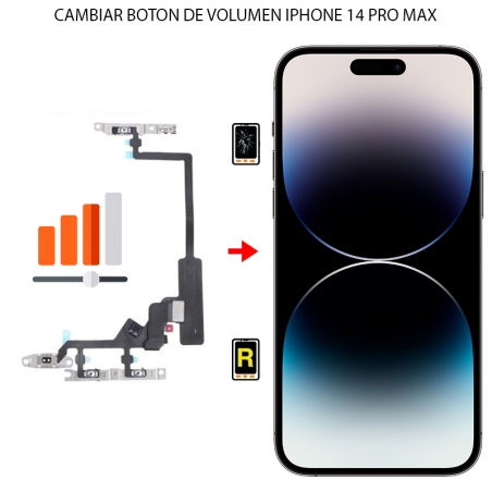 Cambiar Botón De Volumen iPhone 14 Pro Max