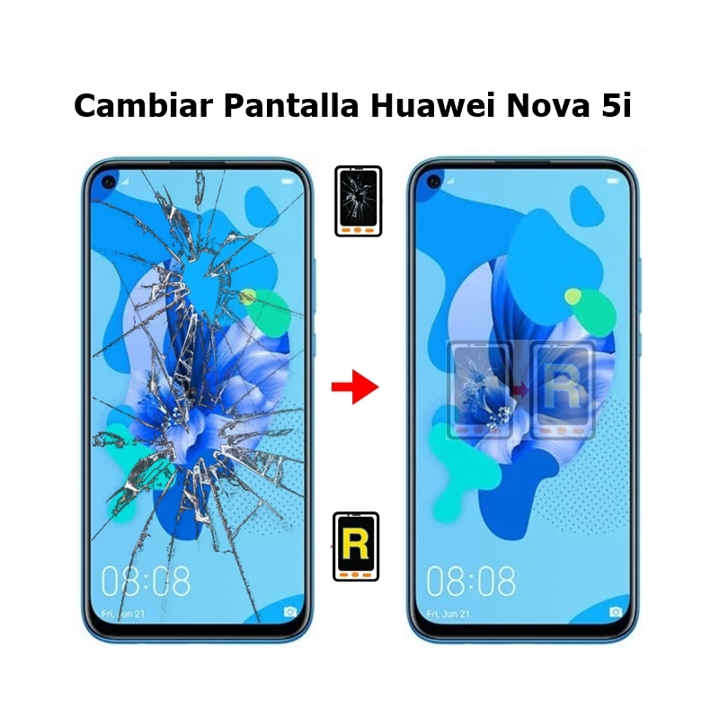 Cambiar Pantalla Huawei Nova 5i GLK-LX1