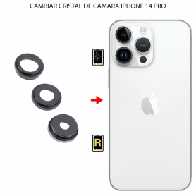 Cambiar Cristal Cámara Trasera iPhone 14 Pro