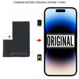 Cambiar Batería iPhone 14 Pro Original