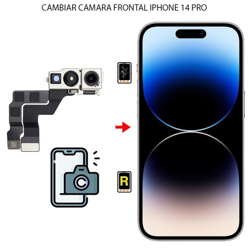 Cambiar Cámara Frontal iPhone 14 Pro