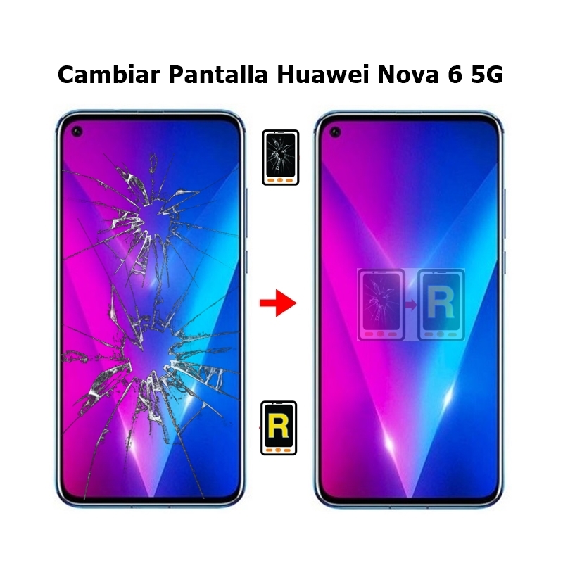 Cambiar Pantalla Huawei Nova 6 5G