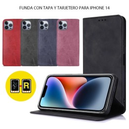 Funda Libro Tarjetero iPhone 14