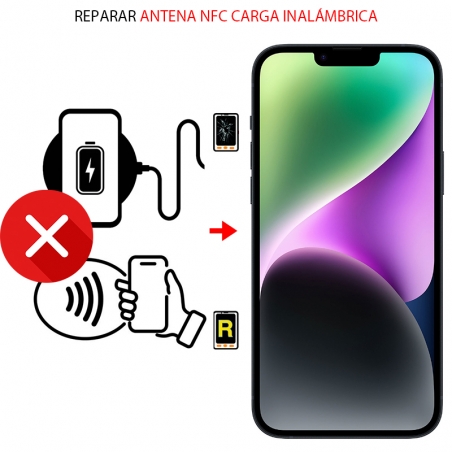 Reparar Carga inalámbrica NFC iPhone 14 Plus