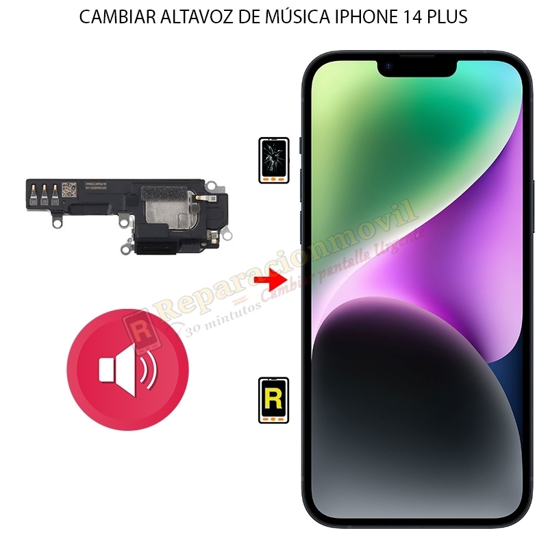 Cambiar Altavoz De Música iPhone 14 Plus