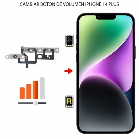 Cambiar Botón De Volumen iPhone 14 Plus