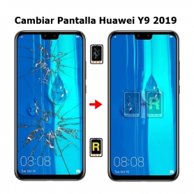 Cambiar Pantalla Huawei Y9 2019 STK-L21