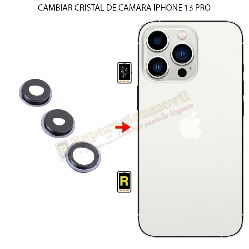 Cambiar Cristal Cámara Trasera iPhone 13 Pro