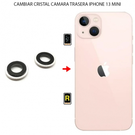 Cambiar Cristal Cámara Trasera iPhone 13 mini