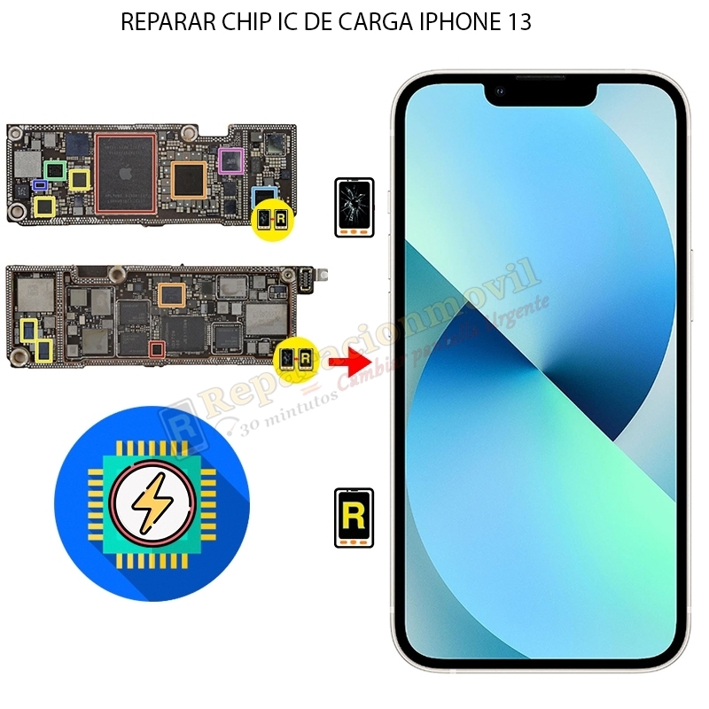 Reparar Chip de Carga iPhone 13