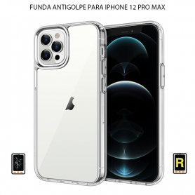 Funda Antigolpe iPhone 12 Pro Max Gel Transparente