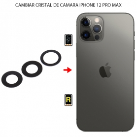 Cambiar Cristal Cámara iPhone 12 Pro Max