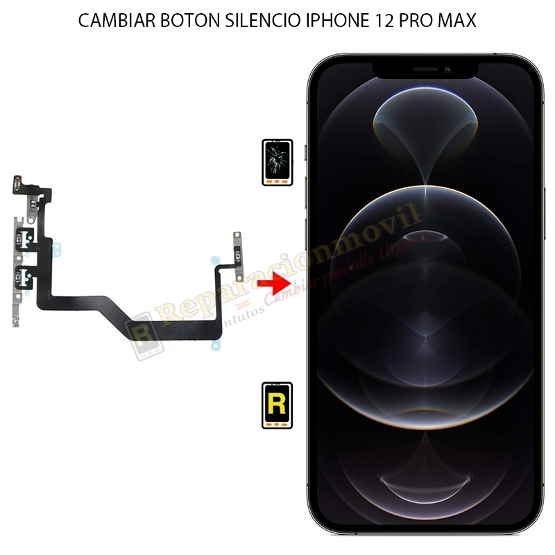 Cambiar Botón Silencio iPhone 12 Pro Max