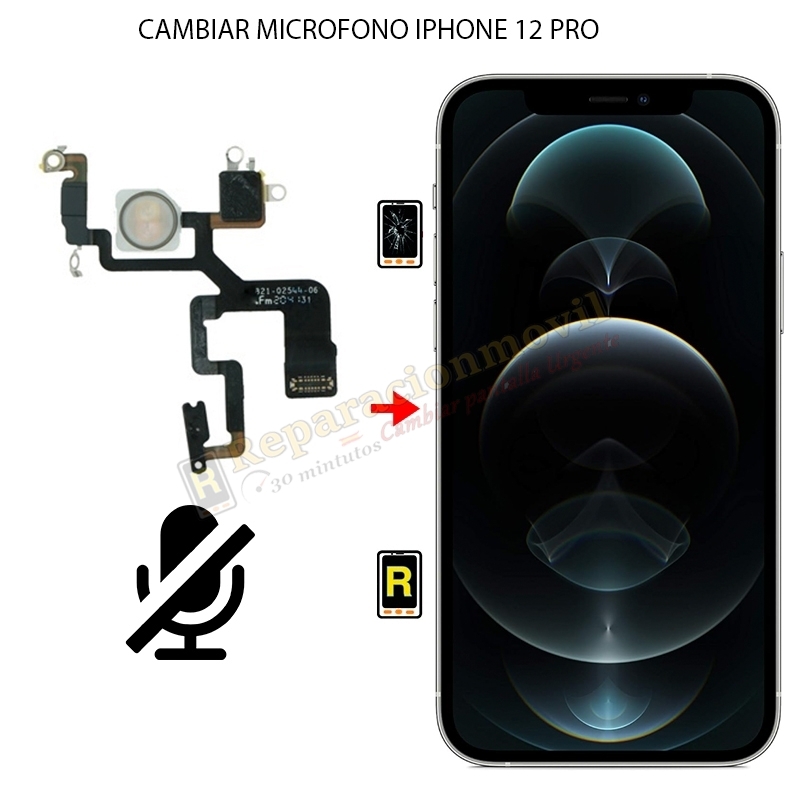 Cambiar Microfono iPhone 12 Pro