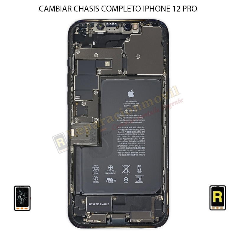 Cambiar Marco Chasis iPhone 12 Pro