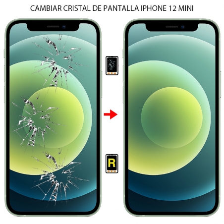 Cambiar Cristal De Pantalla iPhone 12 Mini