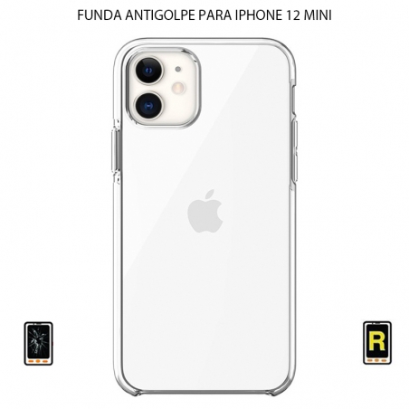 Funda Antigolpe iPhone 12 Mini Gel Transparente