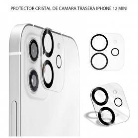 Protector Cristal Cámara Trasera iPhone 12 Mini