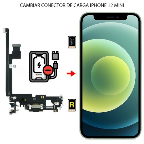 Cambiar Conector de Carga iPhone 12 Mini