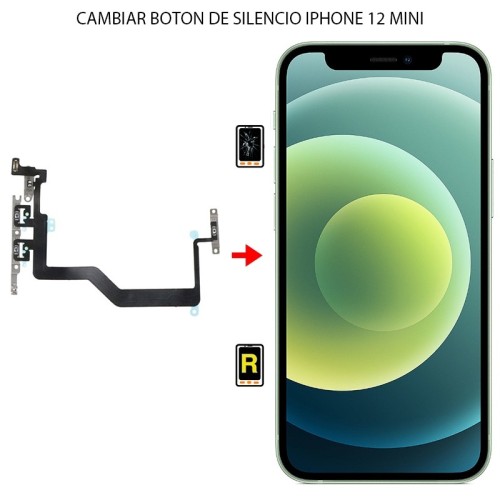 Cambiar Botón Silencio iPhone 12 Mini