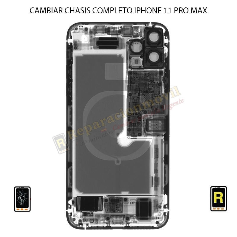 Cambiar Chasis Completo iPhone 11 Pro Max