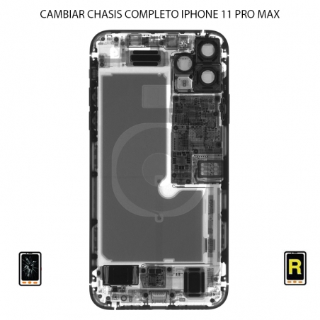 Cambiar Chasis Completo iPhone 11 Pro Max