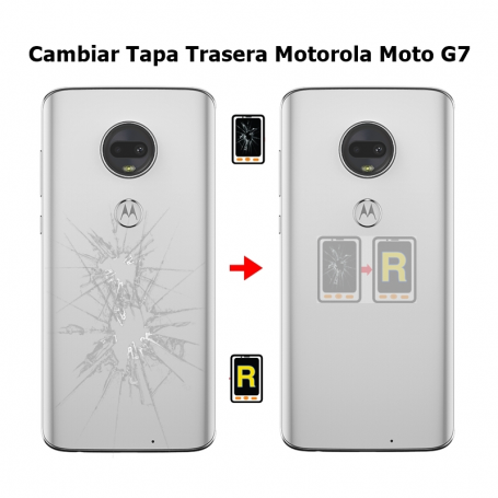 Cambiar Tapa Trasera Motorola Moto G7 xt1962