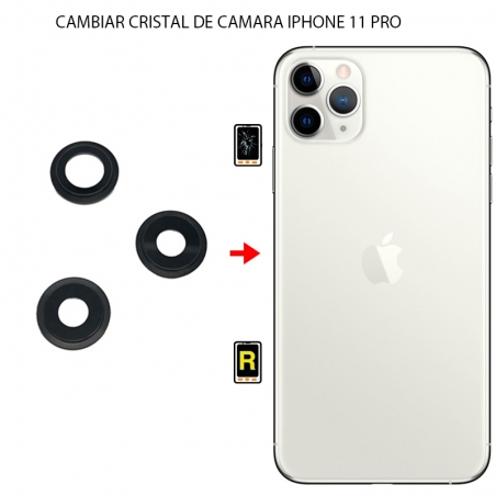 Cambiar Cristal Cámara iPhone 11 Pro