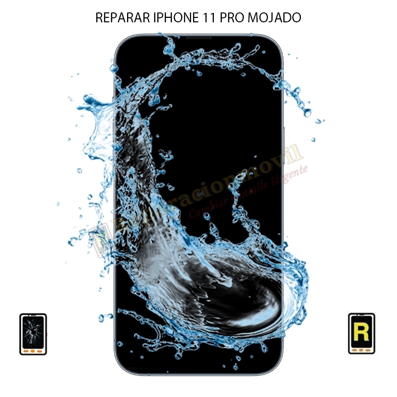 Reparar iPhone 11 Pro Mojado
