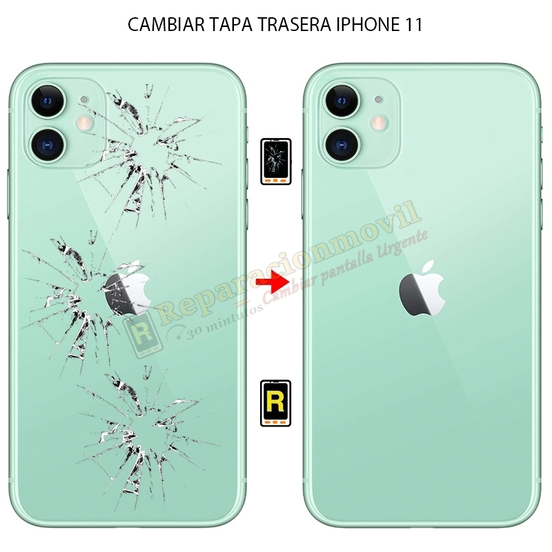 Cambiar cristal tapa trasera iPhone 11. Reparar iPhone 11. Tutorial  completo 