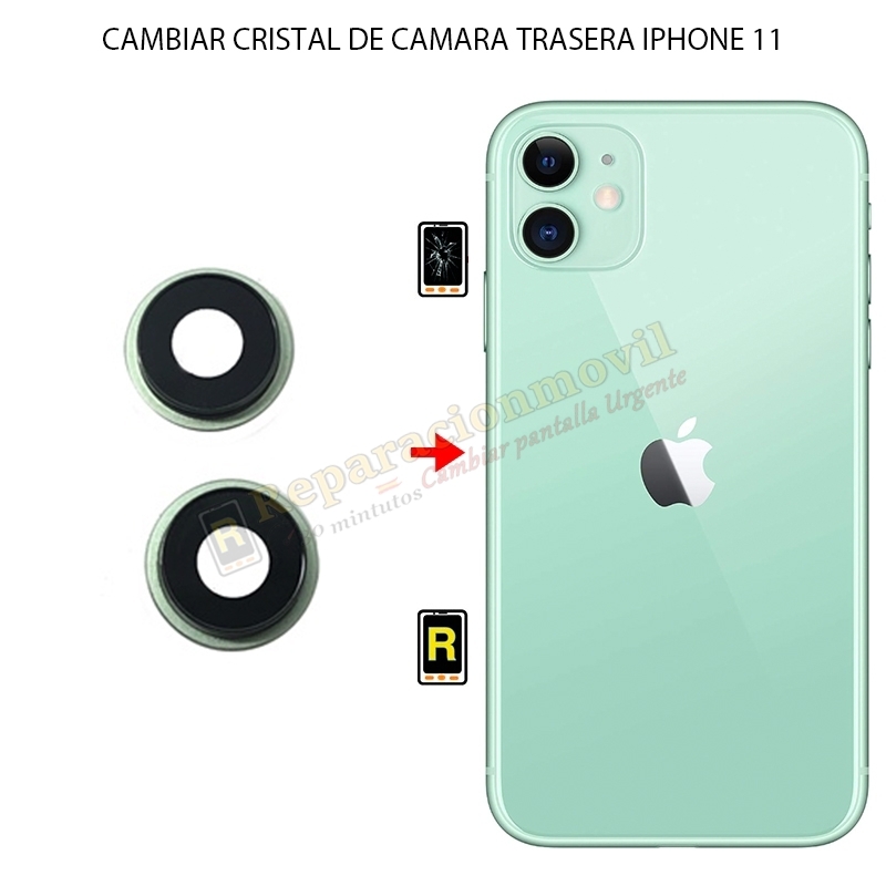 Cambiar Cristal De Cámara Trasera iPhone 11