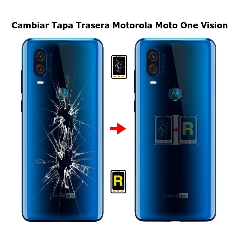 Cambiar Pantalla Motorola Moto One Vision