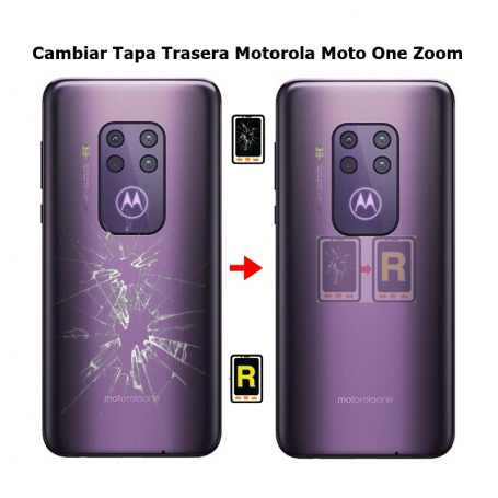 Cambiar Tapa Trasera Motorola One Zoom