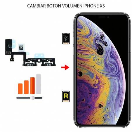 Cambiar Botón Volumen iPhone XS