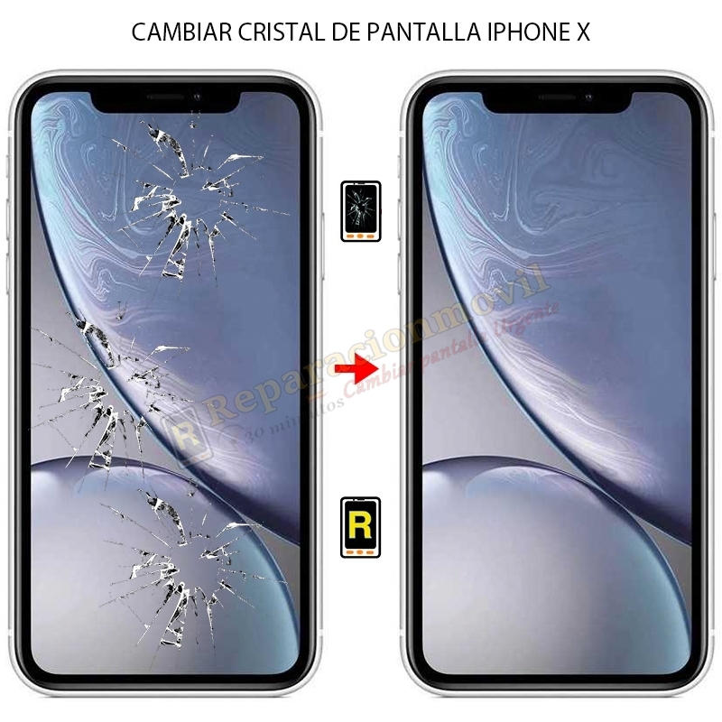 Cambiar Cristal de la Pantalla iPhone X