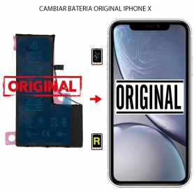 Cambiar Batería iPhone X Original