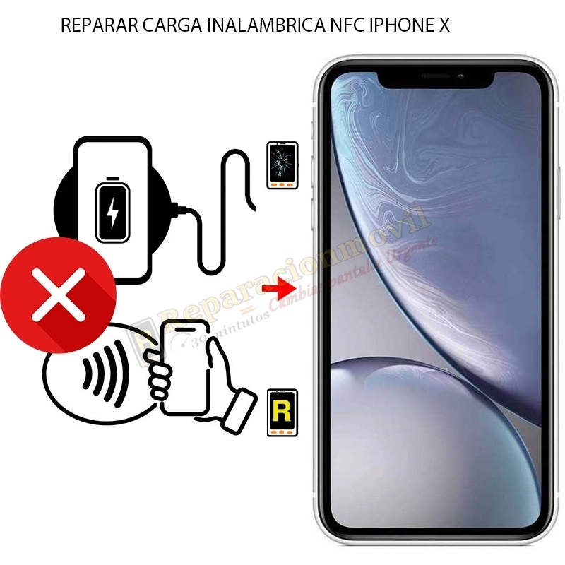 Reparar Carga Inalámbrica + NFC iPhone X