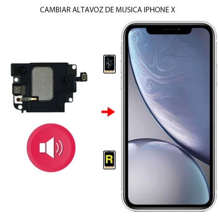 Cambiar Altavoz de Musica iPhone X